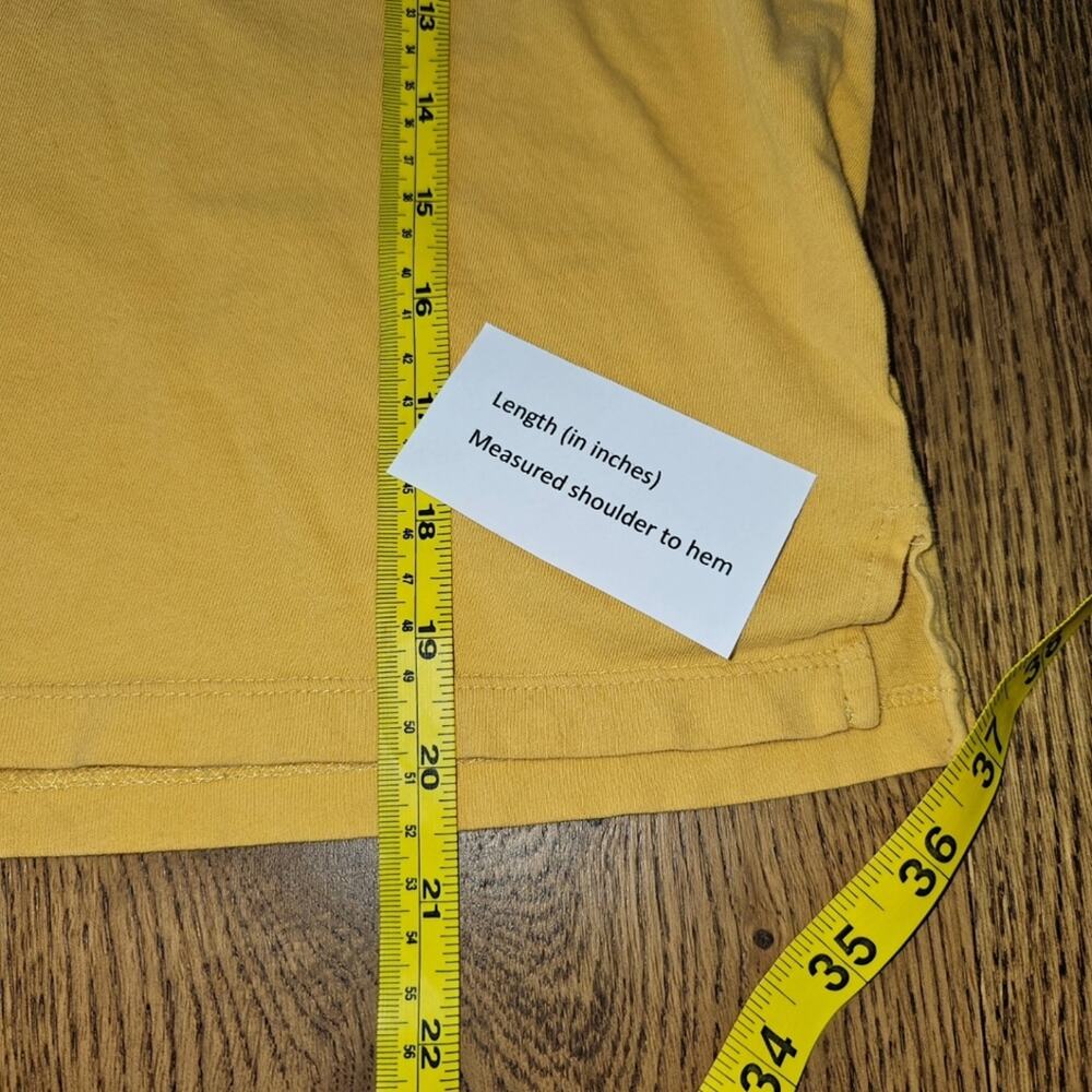 Madewell Gold Raglan Tee - Picture 8 of 9